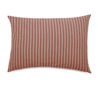 Housse de coussin coton lavé 55x80 cm LILI DÉCO marron terre cuite