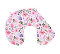 Housse de coussin d'allaitement amovible, jolie housse de coussin d'allaitement imprimée, housse douce et confortable à manches d'allaitement