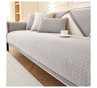 Housse de coussin de canapé minimaliste motif chat antidérapant résistant aux rayures épais texturé lavable protection de meubles pour canapés et fauteuils (90 x 210 cm)
