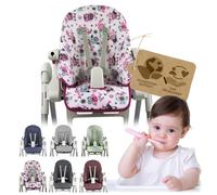 Housse de coussin de rechange Bambiniwelt - Compatible avec Peg Perego Zero3 et Siesta Design (chouette $1)