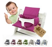 Housse de coussin de rechange compatible avec Stokke Tripp Trapp (rose org