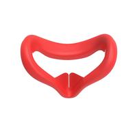 Housse De Coussin De Rembourrage En Silicone Pour Quest2 Oculus Quest 2 Accessoires Smart 3d Virtual Reality Vr Lunettes Casque Casque Set,Red