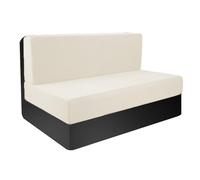 Housse De Coussin De Siège De Caravane, Housse Banquette Camping Car, Housse De Coussin De Canapé Caravane Extensible, Lavable Housses de Coussin Dinette RV(Off White,1Pcs)