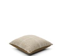 Housse de coussin de sol Nalian 100 % PET beige à carreaux 70 x 70 cm