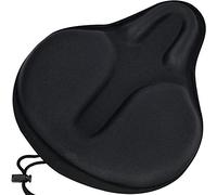 Housse de coussin de vélo confortable et large rembourrée en mousse et gel pour homme et femme, convient aux vélos spin, stationnaires, cruiser, doux
