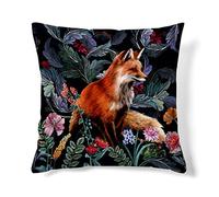 Housse de coussin décorative carrée Obal William Morris en velours - 45 x 45 cm