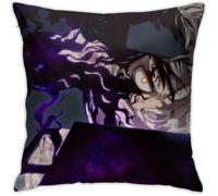 Housse De Coussin Dessin Animé Trèfle Noir, Taie D'oreiller Décorative, Décoration De Maison Européenne