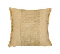 Housse de Coussin Effet Raphia - À Bande - Carré - 45x45cm - Déco Arts