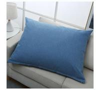 Housse De Coussin En Lin Canapé Taie D'oreiller 50x70 De Rectangulaire Couverture Housse Oreiller 60x70 60x80 Pour Maison Salon Chambre Décoration D'intérieur ( Color : Light Blue , Size : 60x70 cm )