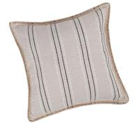 Housse de coussin en lin doux, portable, respirante, douce pour la peau, en toute saison, accessoire de maison, taie d'oreiller en lin