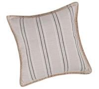 Housse de coussin en lin doux, portable, respirante, douce pour la peau, en toute saison, accessoire de maison, taie d'oreiller en lin