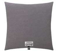Housse de Coussin en Polaire Douce - Housse de Coussin en Polaire avec Point Crochet - Housse de Coussin Moelleuse - 40 x 40 cm - 940 Medium Grey Mel - par Zoeppritz since 1828-702291-940-40x40