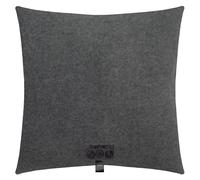 Housse de Coussin en Polaire Douce - Housse de Coussin en Polaire avec Point de Crochet - Housse de Coussin Moelleuse - 40 x 40 cm - 960 Anthracite Mel. - par 'zoeppritz since 1828', 702291-960-40x40
