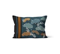 Housse de coussin en velours 32x50 cm VELVET B02, par Soleil d'ocre