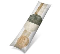 Housse de Coussin en Velours 35 x 105, Grande Housse Coussin Simple pour Traversin Décoratif, Doux Taie d'Oreiller avec Fermeture éclair Invisible, pour Canapé Lit, 1 Pièce, Pays nordiques (2) f0-238