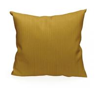 Soleil d'ocre, Velvet Housse de Coussin Velours, Jaune, 40x40 cm