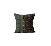 Soleil d'ocre Housse de Coussin, Vert, 40 x 40 cm 527053