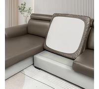 Housse de Coussin Extensible de canapé Housse de Protection pour Meubles Housse de siège de canapé Couvre pour Canapé Protege de Meubles Antipoussière(Lounge (160~190cm),Khaki)