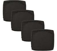 Housse De Coussin Exterieur Impermeable pour Salon De Jardin, Lots De 2/4 Housse Assise Salon De Jardin avec Fermeture Éclair, Amovibles pour Intérieur Et Extérieur, Terrasse(Color1,33x65x10cm4pcs)