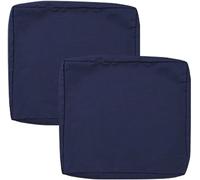 Housse De Coussin Exterieur Impermeable pour Salon De Jardin, Lots De 2/4 Housse Assise Salon De Jardin avec Fermeture Éclair, Amovibles pour Intérieur Et Extérieur, Terrasse(65 x 65 cm (Lot de 1)