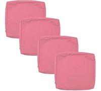 Housse De Coussin Exterieur Impermeable pour Salon De Jardin, Lots De 2/4 Housse Assise Salon De Jardin avec Fermeture Éclair, Amovibles pour Intérieur Et Extérieur, Terrasse(60x60x10cm4pcs Color7