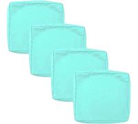 Housse De Coussin Exterieur Impermeable pour Salon De Jardin, Lots De 2/4 Housse Assise Salon De Jardin avec Fermeture Éclair, Amovibles pour Intérieur Et Extérieur, Terrasse(Color9,60x55x10cm4pcs)