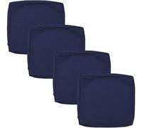 Housse De Coussin Exterieur Impermeable pour Salon De Jardin, Lots De 2/4 Housse Assise Salon De Jardin avec Fermeture Éclair, Amovibles pour Intérieur Et Extérieur, Terrasse(60x55x10cm4pcs Color5