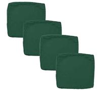 Housse De Coussin Exterieur Impermeable pour Salon De Jardin, Lots De 2/4 Housse Assise Salon De Jardin avec Fermeture Éclair, Amovibles pour Intérieur Et Extérieur, Terrasse(65x65x10cm4pcs Color127