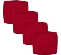 Housse De Coussin Exterieur Impermeable pour Salon De Jardin, Lots De 2/4 Housse Assise Salon De Jardin avec Fermeture Éclair, Amovibles pour Intérieur Et Extérieur, Terrasse(Color13,50x55x10cm4pcs)