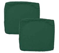 Housse De Coussin Exterieur Impermeable pour Salon De Jardin, Lots De 2/4 Housse Assise Salon De Jardin avec Fermeture Éclair, Amovibles pour Intérieur Et Extérieur, Terrasse(Color127,60x60x10cm2pcs)