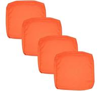 Housse De Coussin Exterieur Impermeable pour Salon De Jardin, Lots De 2/4 Housse Assise Salon De Jardin avec Fermeture Éclair, Amovibles pour Intérieur Et Extérieur, Terrasse(Color18,50x55x10cm4pcs)