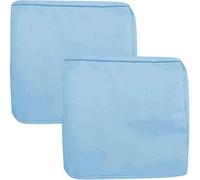 Housse De Coussin Exterieur Impermeable pour Salon De Jardin, Lots De 2/4 Housse Assise Salon De Jardin avec Fermeture Éclair, Amovibles pour Intérieur Et Extérieur, Terrasse(50x55x10cm2pcs Color4