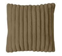 Housse de coussin flanelle 60x60 cm HIMALAYA camel, par Soleil d'ocre