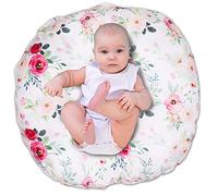 Housse de coussin florale pour nouveau-né, housse de chaise longue pour garçons et filles, fleur rose, ajustement parfait pour chaise longue pour bébé, housse amovible, respirante et réutilisable
