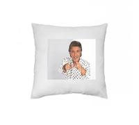 Housse de coussin - Frederic François - 40x40 cm - Douceur peau de pêche - Lavable à 30°C - Fermeture éclair
