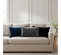 Housse de coussin HEERLEN Fourrure de Lapin Fausse Housses en peluche vidaXL vid