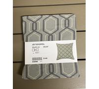 Housse de coussin IKEA JATTEPOPPEL, vert/gris, 50x50 cm, 20x20" NEUF