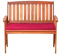 Housse de coussin imperméable avec fermeture éclair dissimulée - Rembourrage épais - Pour extérieur, terrasse, balancelle - Rose - 140 x 45 x 5 cm