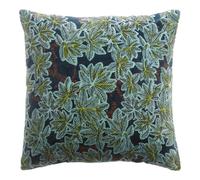 HOUSSE DE COUSSIN IMPRIME ARIANE PETROLE