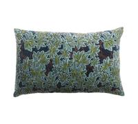 HOUSSE DE COUSSIN IMPRIME ARIANE PETROLE