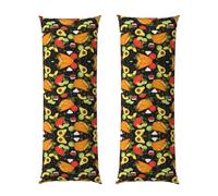 Housse de coussin imprimée alimentaire 50,8 x 152,4 cm, taie d'oreiller longue avec fermeture éclair