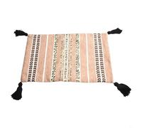 Housse de coussin lombaire pour terrasse, matériau chenille confortable, lavable en machine, 1 unité, essentiel pour la décoration d'intérieur (30 x 50 cm, kaki)