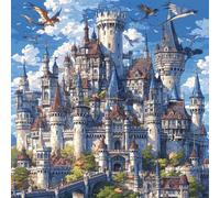 Housse de Coussin Lot de 2, 55x55cm, Taie d'oreiller en Velvet Douce, Cushion Covers Double Face pour Canapé, Bed Pillow Cover, Coussin Decorative Salon, Cadeaux Femmes, Villa Flying Dragon, CZ5J-47