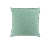 Housse de Coussin "Mellow" 60x60cm Menthe & Blanc