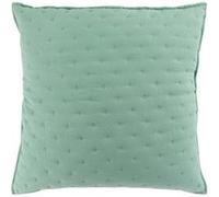 Housse de Coussin "Mellow" 60x60cm Menthe & Blanc