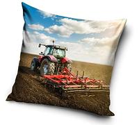 Housse de coussin - Motif tracteur - 40 x 40 cm - (PNL201060)