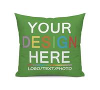 Housse De Coussin PersonnaliséE avec Ou sans Coussin IntéRieur - Ajoutez Photo, Texte, Image Ou Logo - Taie D’Oreiller pour Anniversaire, FêTe des MèRes, FêTe des PèRes Et Cadeaux De Mariage