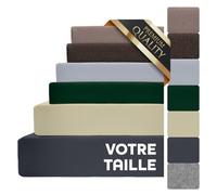 Housse de Coussin pour Banc Personnalisée | Sur Mesure Couleurs Graphite/Beige/Marron/Vert | Housse D’assise Pour Ensemble | Résistante Aux, Intempéries Déperlante, Avec Fermeture Éclair [133]