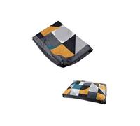 Housse de Coussin pour Chien & Chat "Géo" 80cm Anthracite