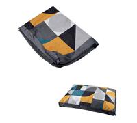 Housse de Coussin pour Chien & Chat ""Géo"" 80cm Anthracite